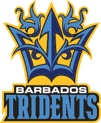 Logo of the CPL team, the Barbados Tridents